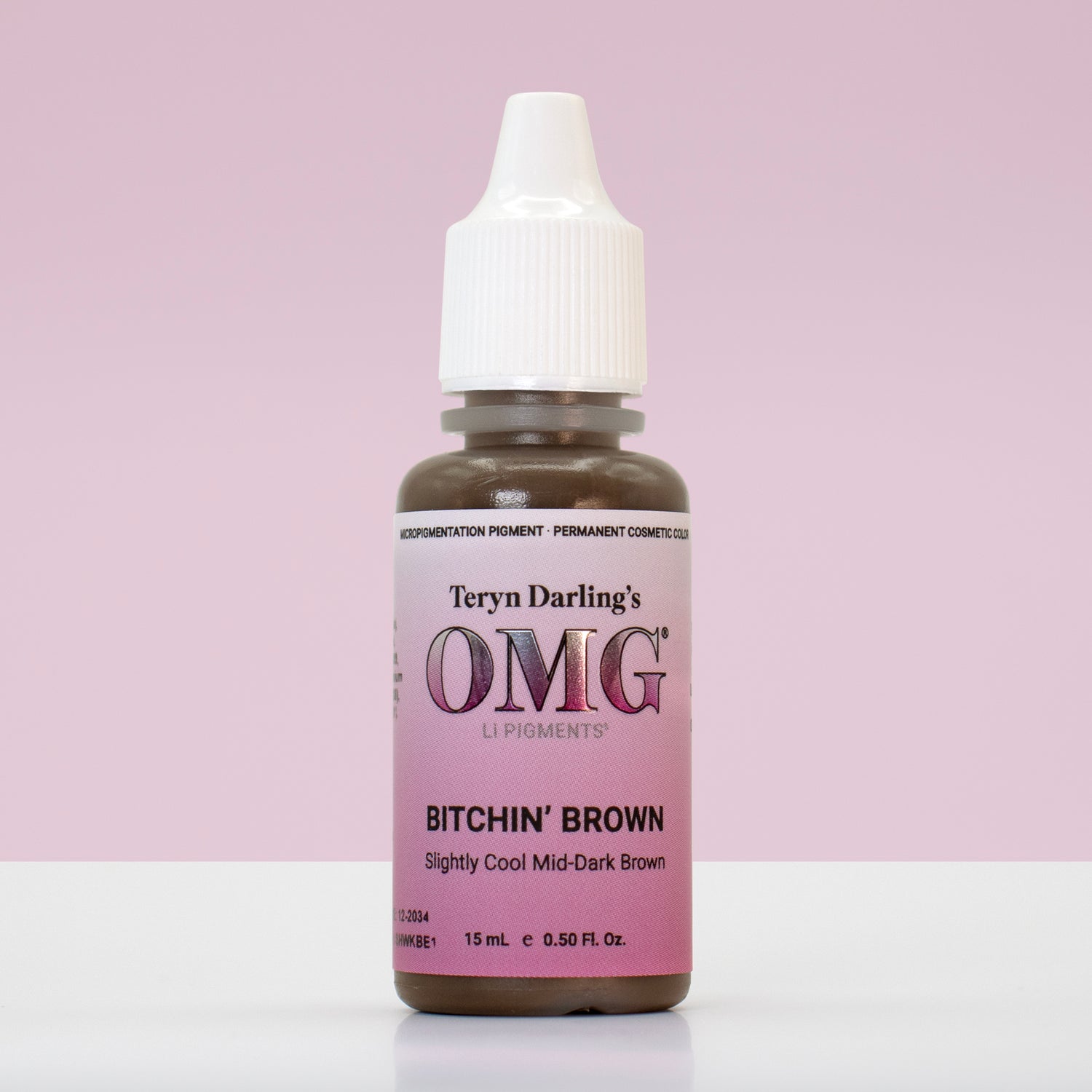 PRE-ORDER AVAILABLE - OMG Brow Pigment - Bitchin Brown 15ml