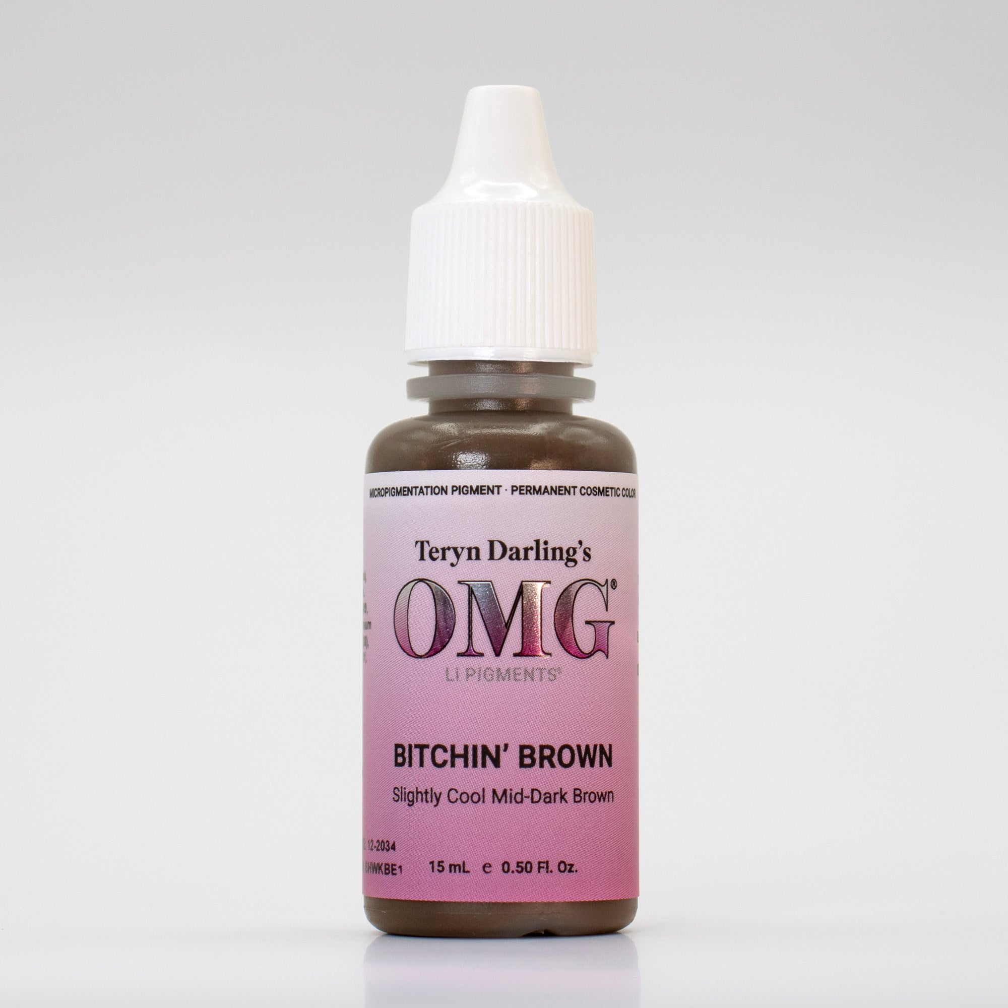 PRE-ORDER AVAILABLE - OMG Brow Pigment - Bitchin Brown 15ml