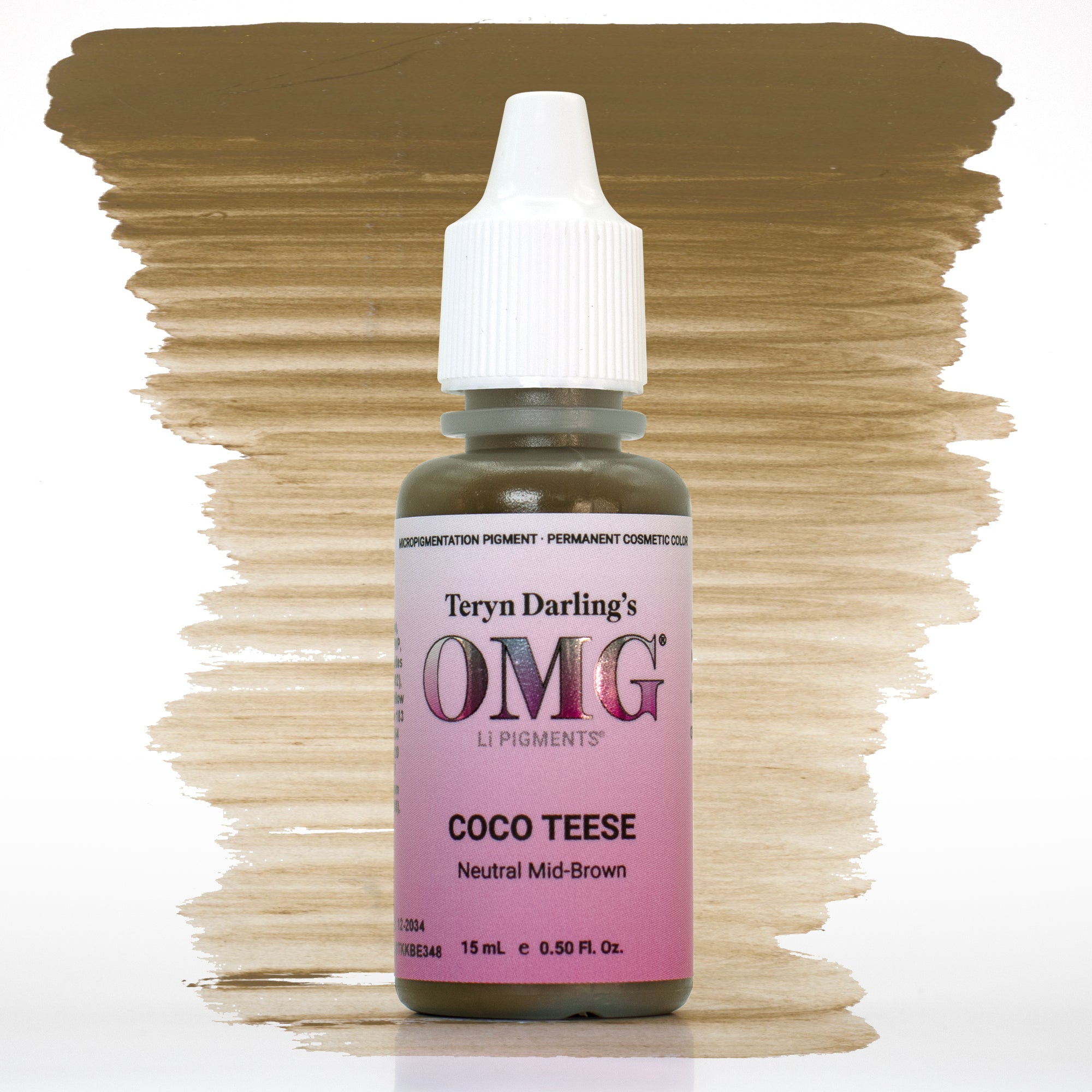 PRE-ORDER AVAILABLE - OMG Brow Pigment - Coco Teese 15ml