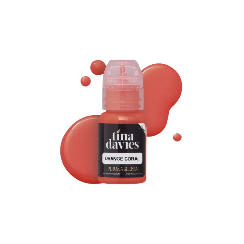 I Love Ink Tina Davies - LUST LIP Pigment - Orange Coral 15ml – Browshop