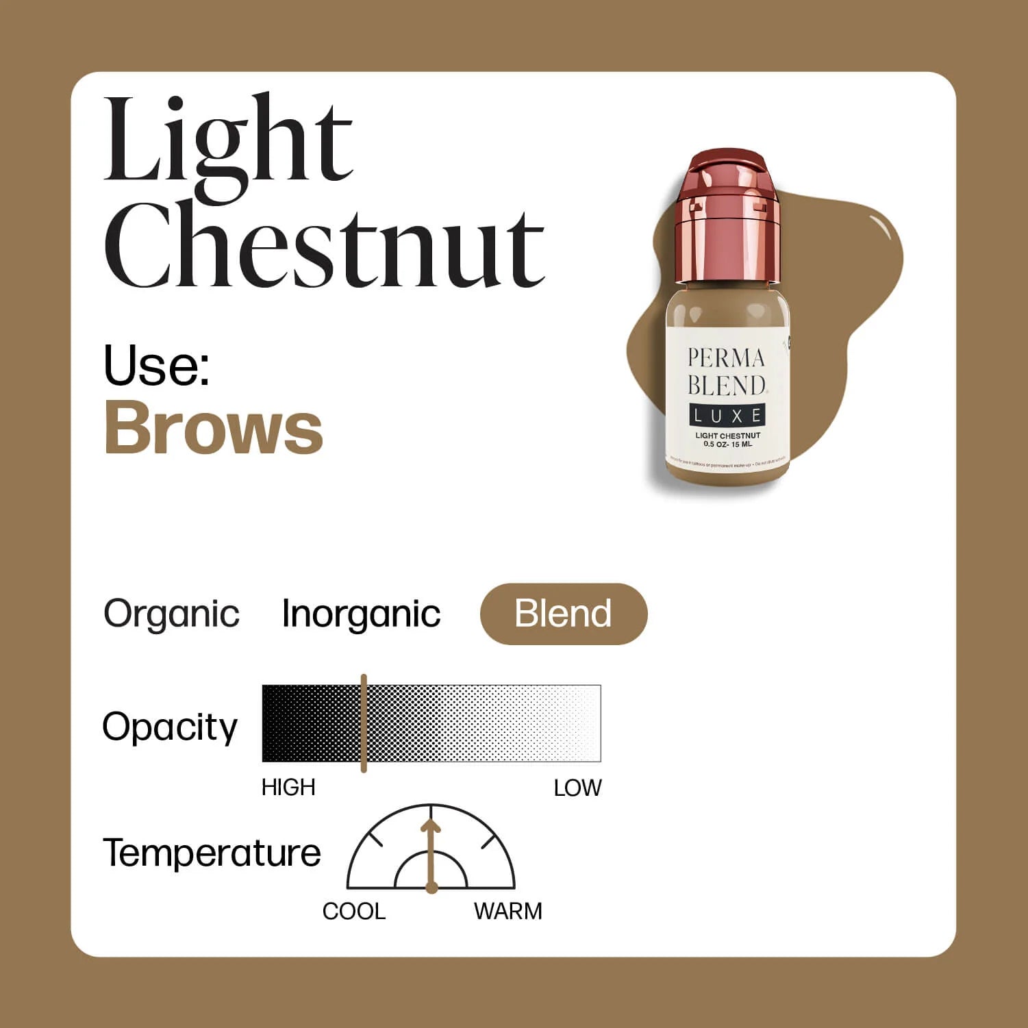 Perma Blend Luxe - Light Chestnut 15ml