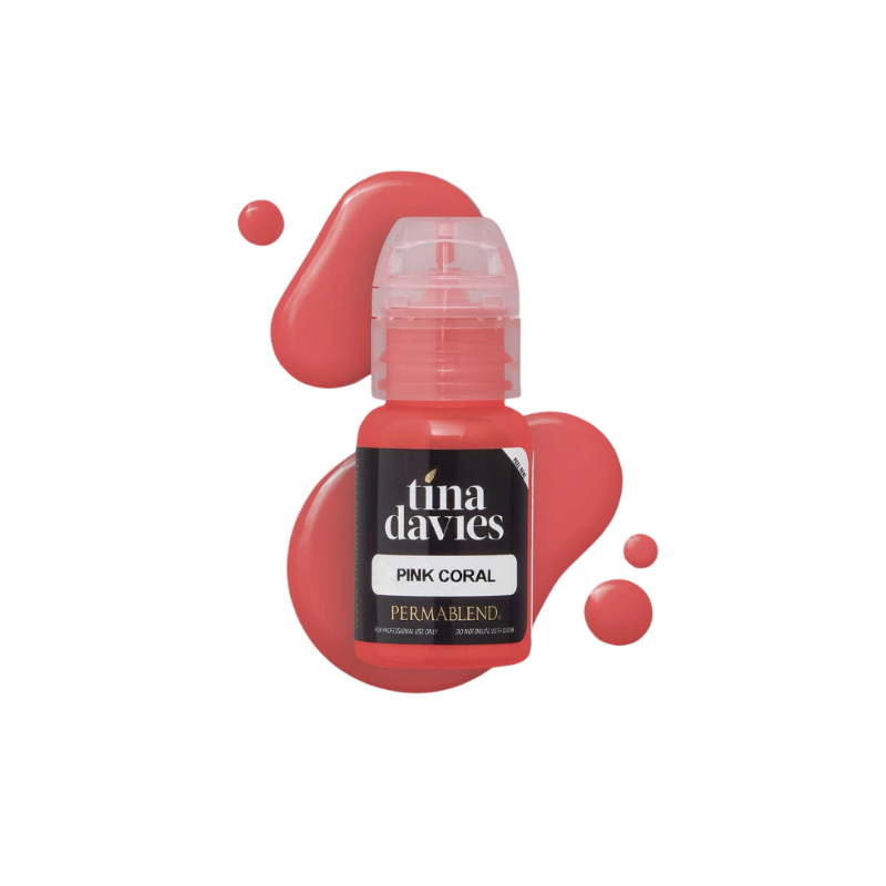 Tina Davies I Love Ink LIP Pigment - Pink Coral 15ml