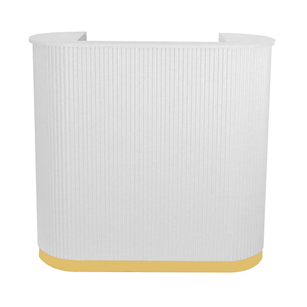 Pallas 1200 Reception Desk - WHITE