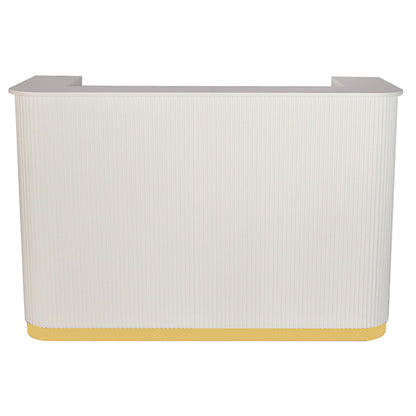 Kratos 1800 Reception Desk - WHITE