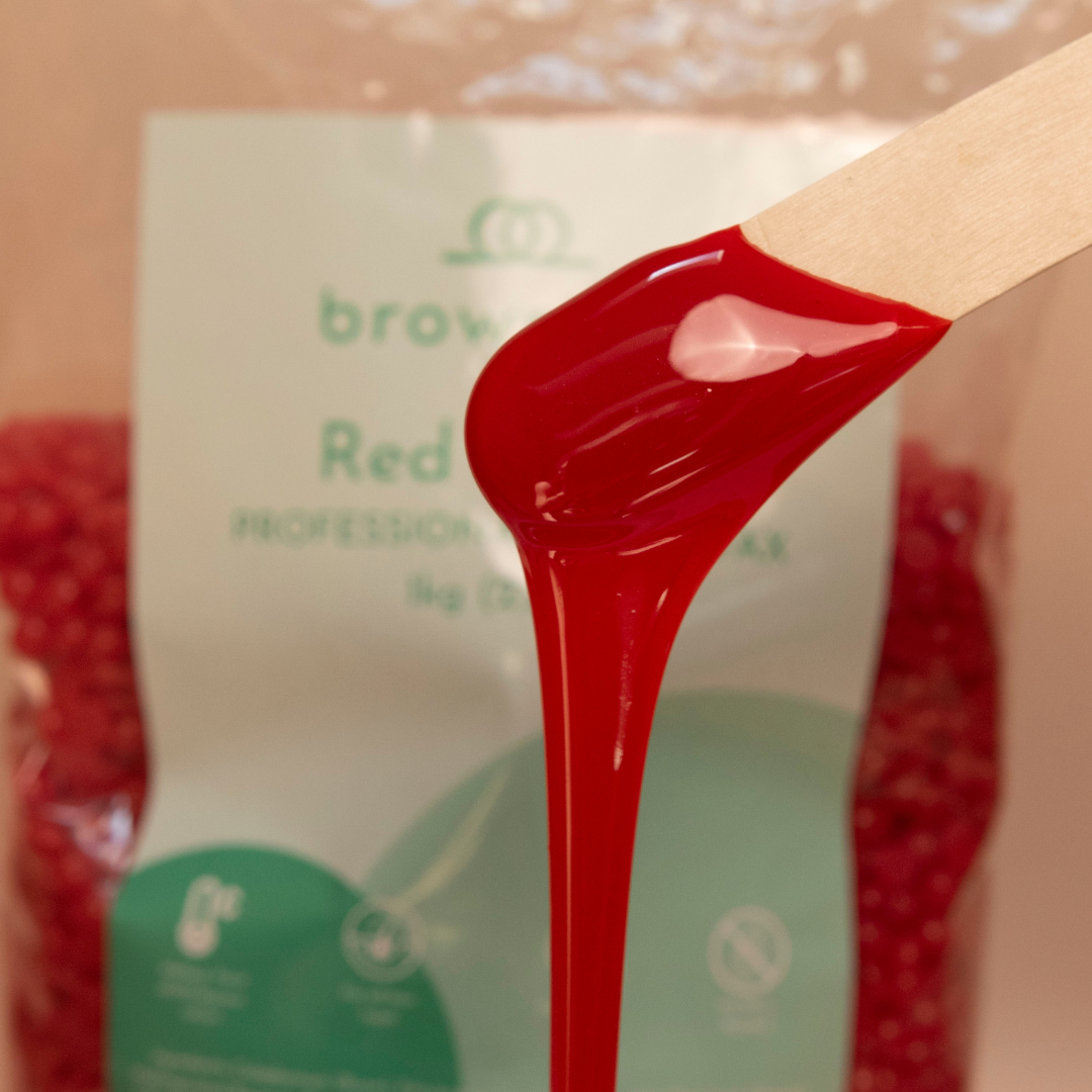 Browshop Red Velvet Hard Wax Beads (100g/1kg)