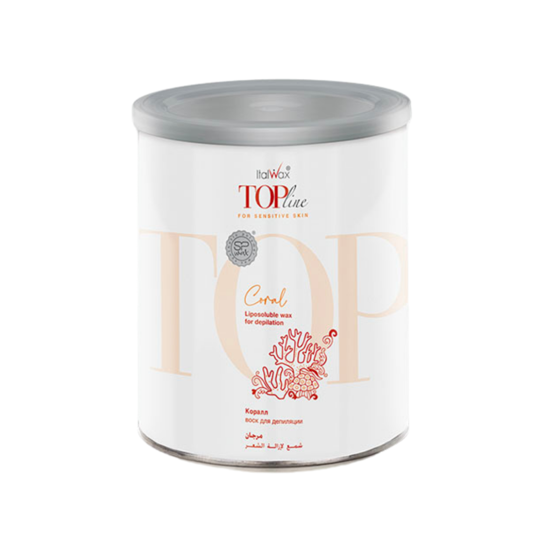 Italwax - Strip Wax Top Line Coral, 800ml