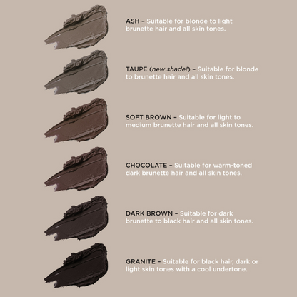 BROW CODE - Creamade Brow Pomade (Choose Your Colour)