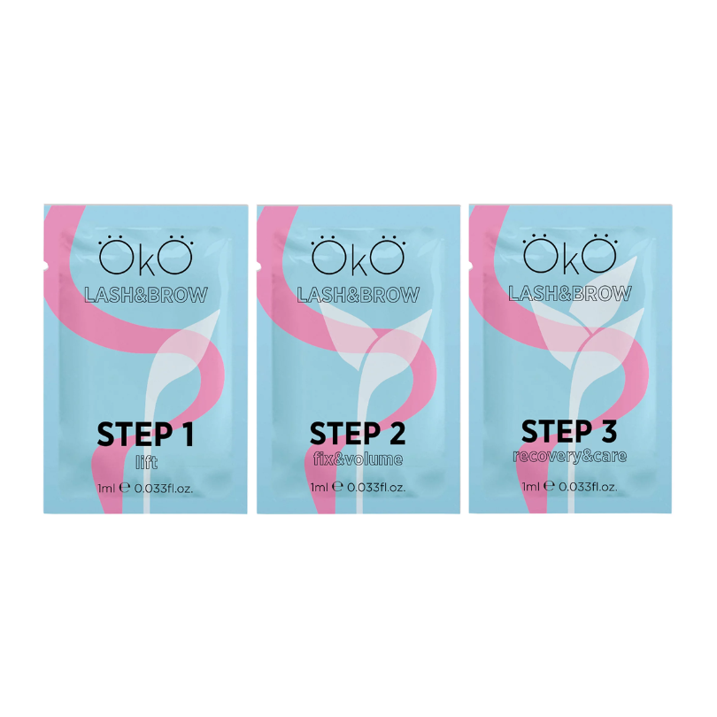 OkO - Lash &amp; Brow Lamination SAMPLE Kit