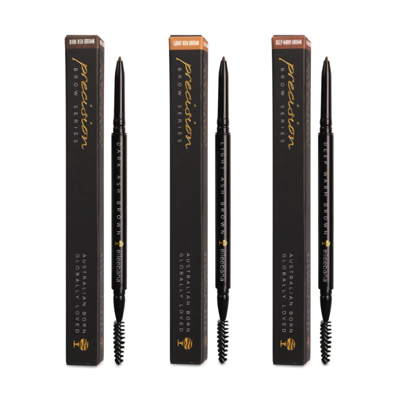 Elleebana - Precision Brow Pencil &amp; Brush - Select your colour