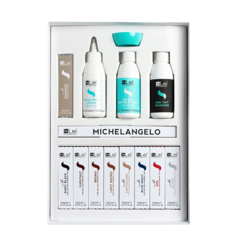 InLei® - Eyelash and Eyebrow Pro Tinting Kit