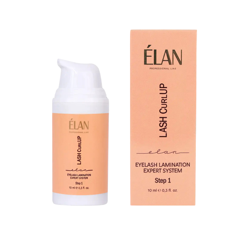 ÉLAN Eyelash Lamination Expert System - Lash CurlUp Step 1