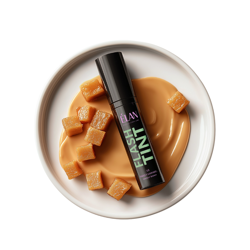 ÉLAN - Eyebrow Flash Tint, 10ml - 15 Sweet Caramel (Amber Brown)