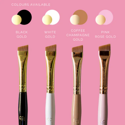 Browfection Beauty Angled Brush - Coffee