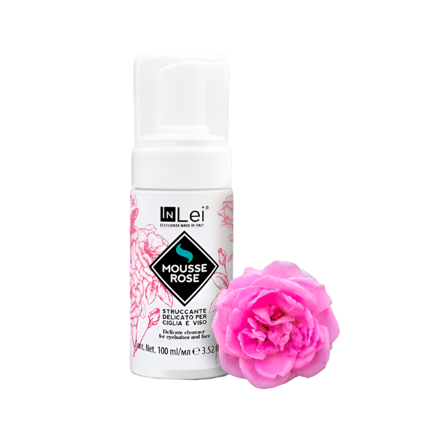 InLei® - Delicate Mousse Cleanser, Rose (100 ml)