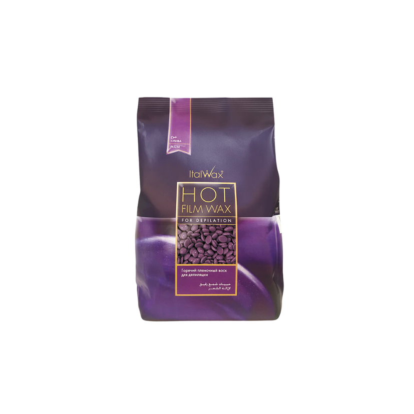 Italwax- Hard Wax Plum, 1kg *EXPIRES 11/2026*