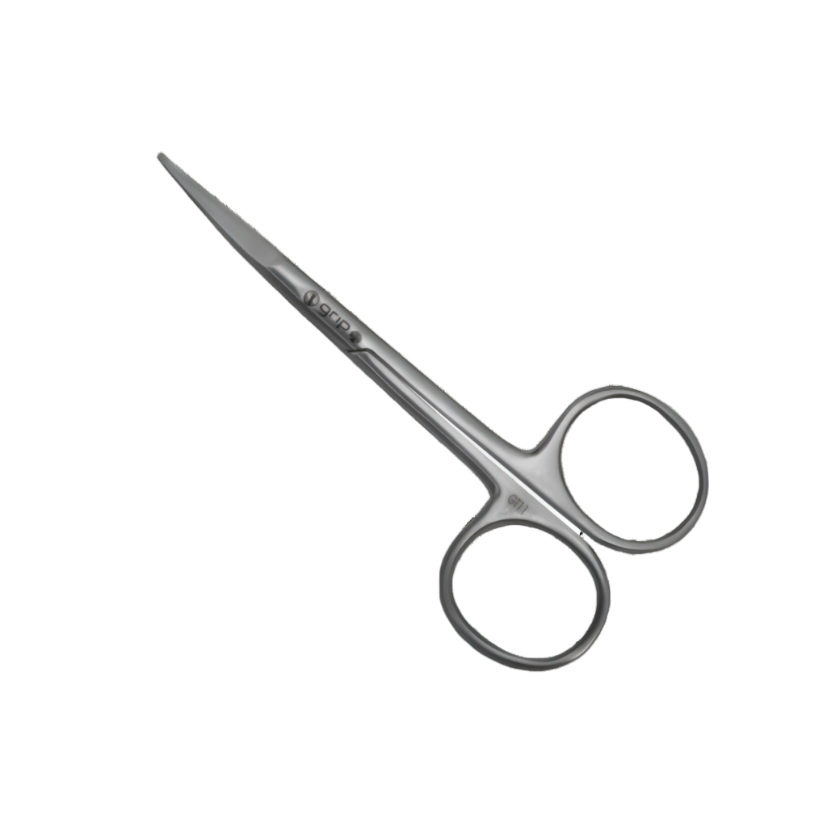 CARONLAB - GRIP Classic Precision Scissors (Silver)