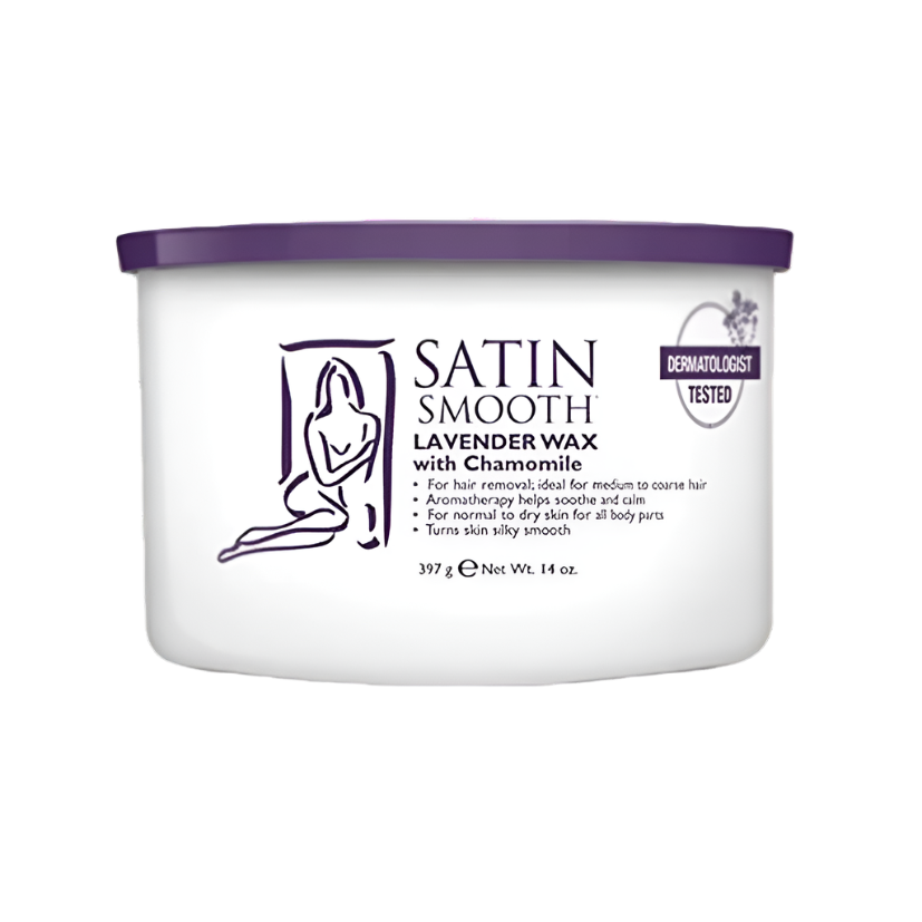 SATIN SMOOTH - Lavender Wax with Chamomile, 396g