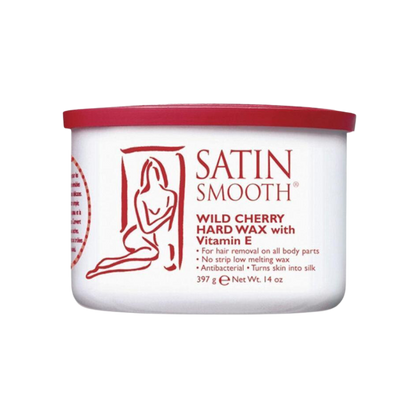 SATIN SMOOTH - Wild Cherry Hard Wax with Vitamin E