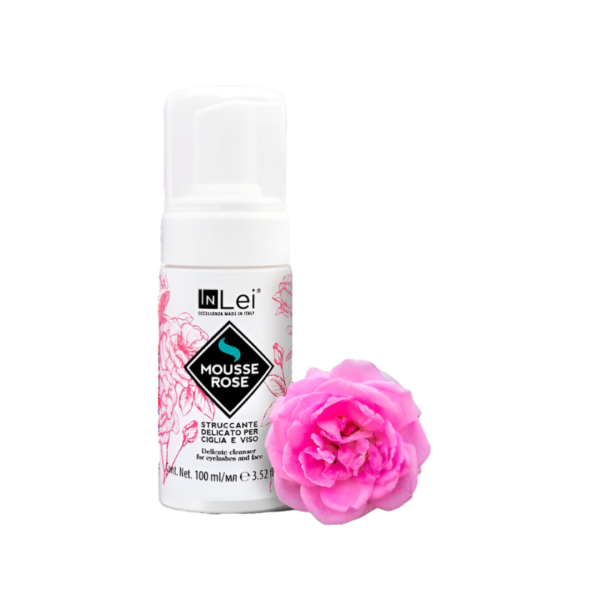 InLei® - Delicate Mousse Cleanser, Rose (100 ml) (Wholesale 3 pack, RRP $28.95 Each)