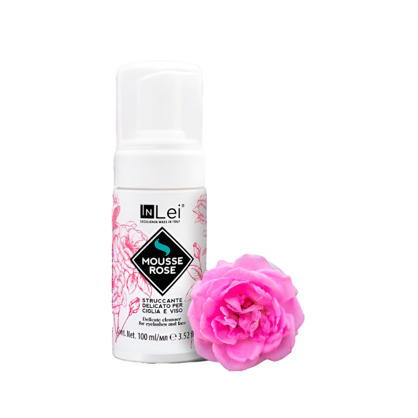 InLei® - Delicate Mousse Cleanser, Rose (100 ml) (Wholesale 3 pack, RRP $32.95 Each)