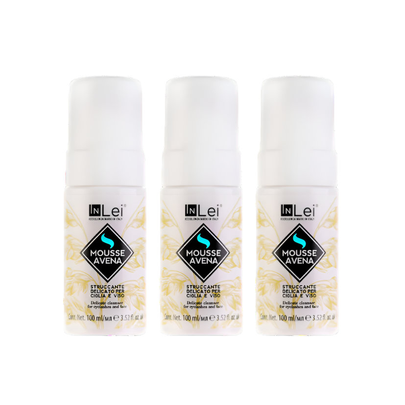 InLei® - Delicate Mousse Cleanser, Avena (100 ml) (Wholesale 3 pack, RRP $32.95 Each)