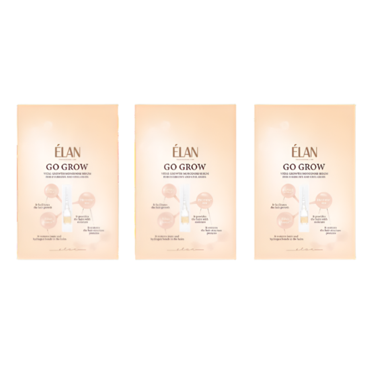 ÉLAN - Go Grow -  Vital Growth Monodose Serum, 10 x 1.5ml (Wholesale 3 pack, RRP $39.95 Each)