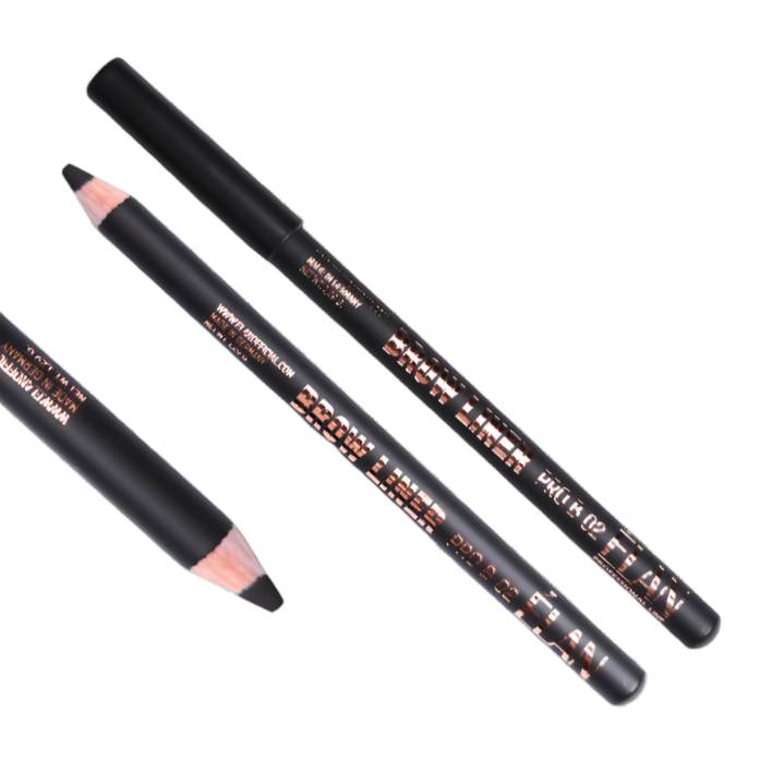 ÉLAN - Powder Eyebrow Pencil «Brow Liner Pro» B 02 Dark brown (Wholesale 3 pack, RRP $20.95 Each)