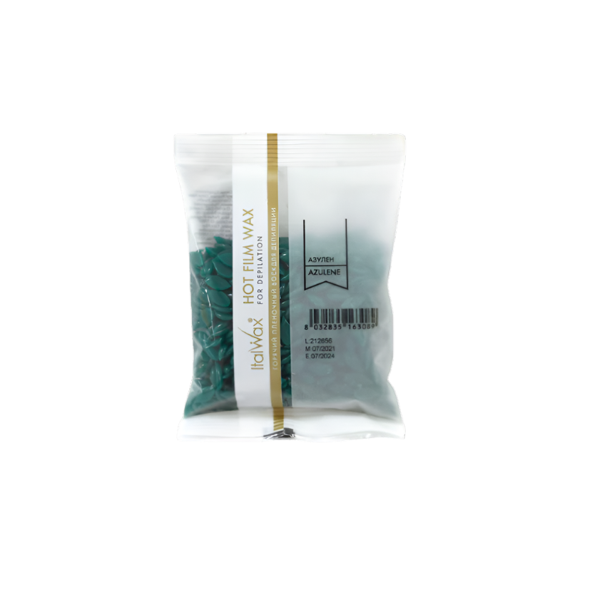 ITALWAX - Hard Wax Azulene, 100g