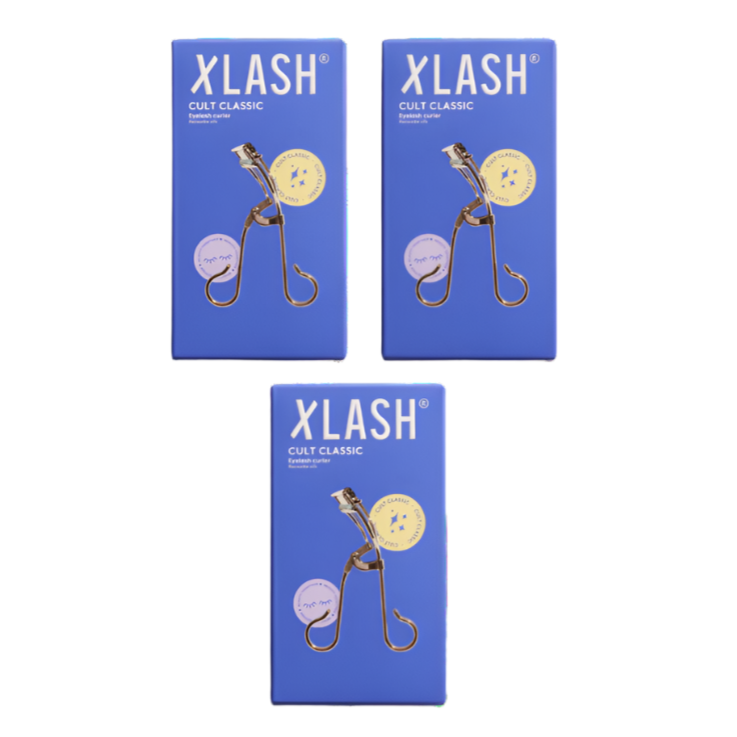 XLASH - Cult Classic Eyelash Curler (Wholesale 3 Pack, RRP $29.95 Each)