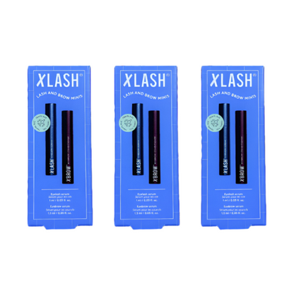 XLASH - Xlash and Xbrow Mini Kit - 1ml each (Wholesale 3 Pack, RRP $69.95 Each)