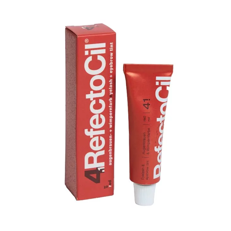 RefectoCil - Eyelash &amp; Brow Tint - 4.1 Red (15mL Tube)