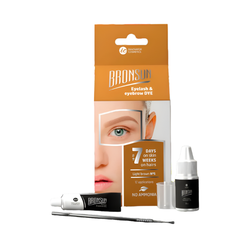 BRONSUN - Eyelash and Eyebrow Dye Home Kit (Choose Your Colour)