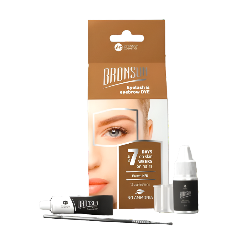 BRONSUN - Eyelash and Eyebrow Dye Home Kit (Choose Your Colour)