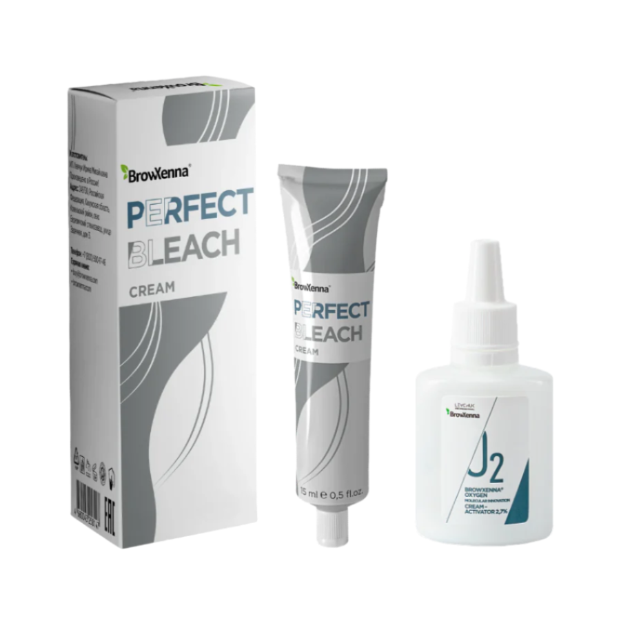 BROW XENNA - Perfect Bleach Set (Cream)