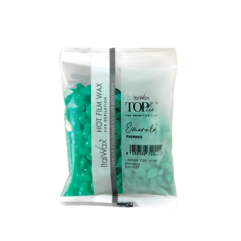 ITALWAX - Hard Wax Emerald Top Line, 100g