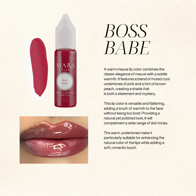 Mara Pro Lip Pigment - Boss Babe 15ml