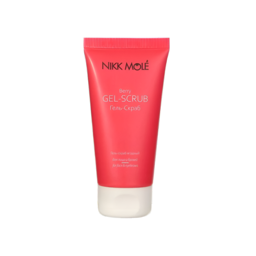 Nikk Mole Berry Gel Scrub For Brows &amp; Face 50ml