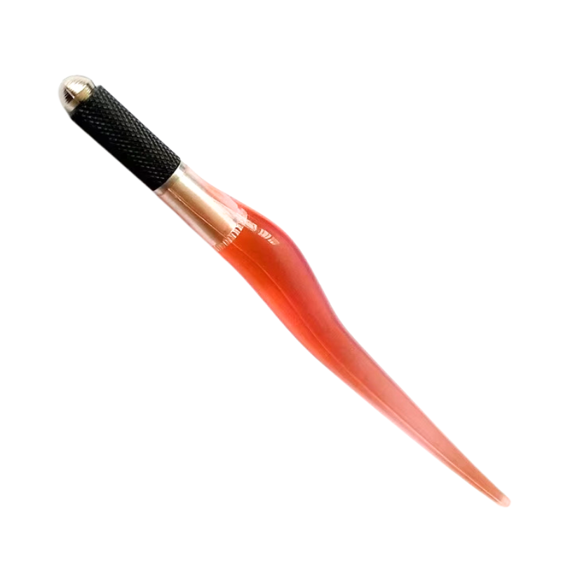 Microblading Handle - Clear Peach