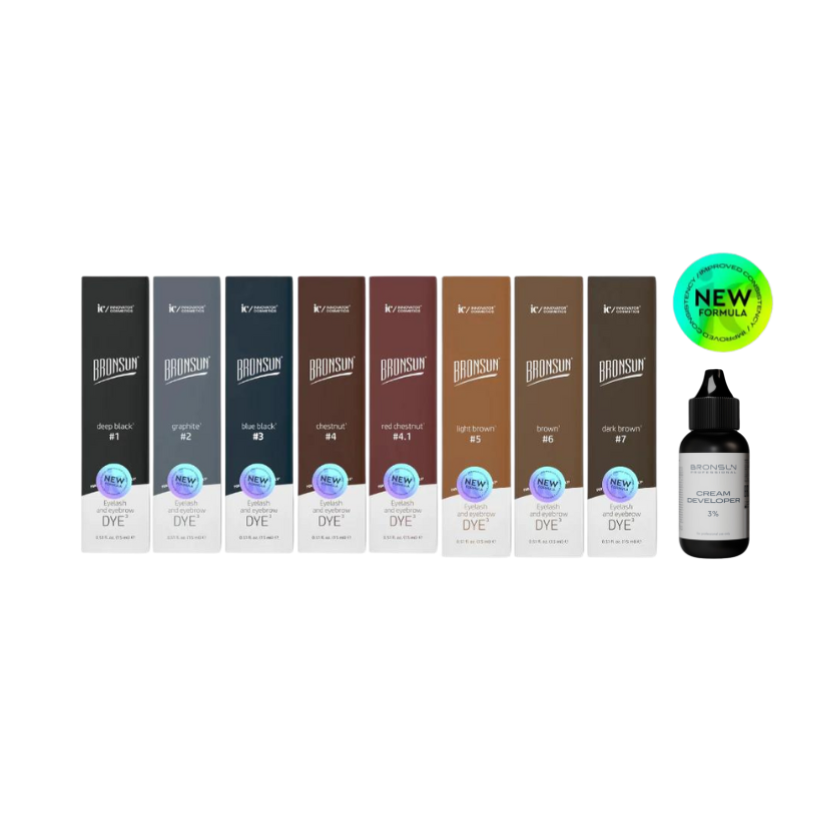 NEW! BRONSUN - Hybrid Dye Kit with Developer - New and Improved Formula