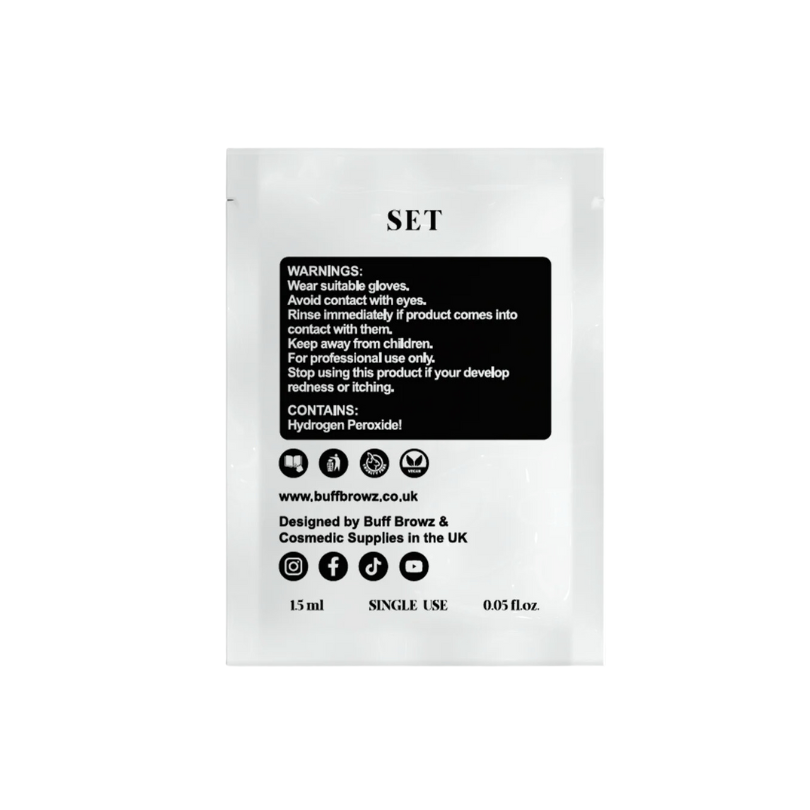 Buff Browz (BROW) Lamination - Step 2 (SET) Sachets 10pk