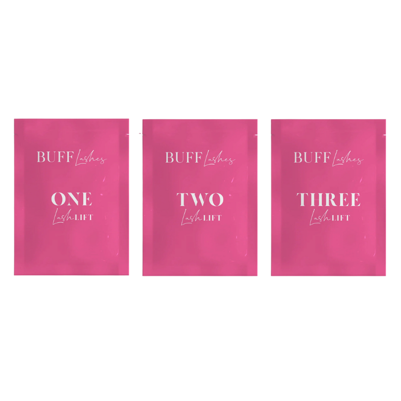 Buff Lashes LASH Lift Kit - All 3 Steps (Sachets)