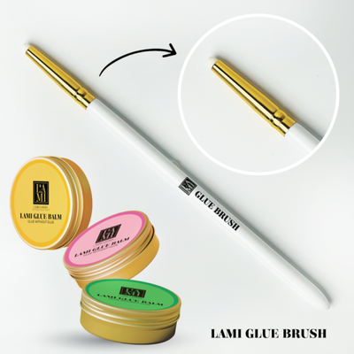 Lami Lashes Glue Balm Brush - Rounded