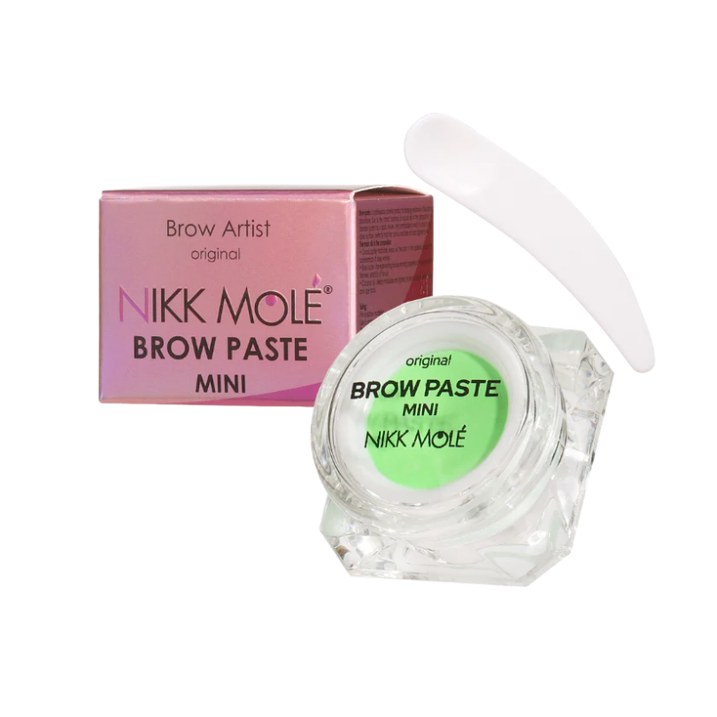 Nikk Mole Mini Brow Mapping Paste - NEON GREEN 10g *EXPIRES 10/26*