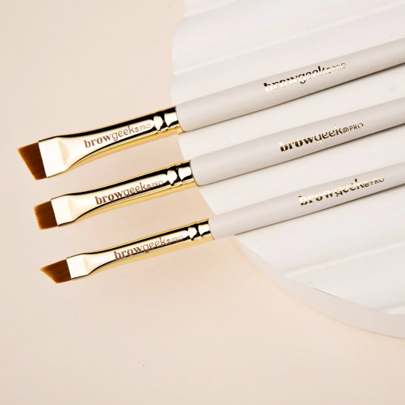 The Brow Geek - Pro Hybrid Brush Set (3pcs)