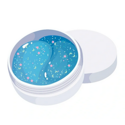 Galaxy Gels Under Eye Patches - Blue (30 pairs)