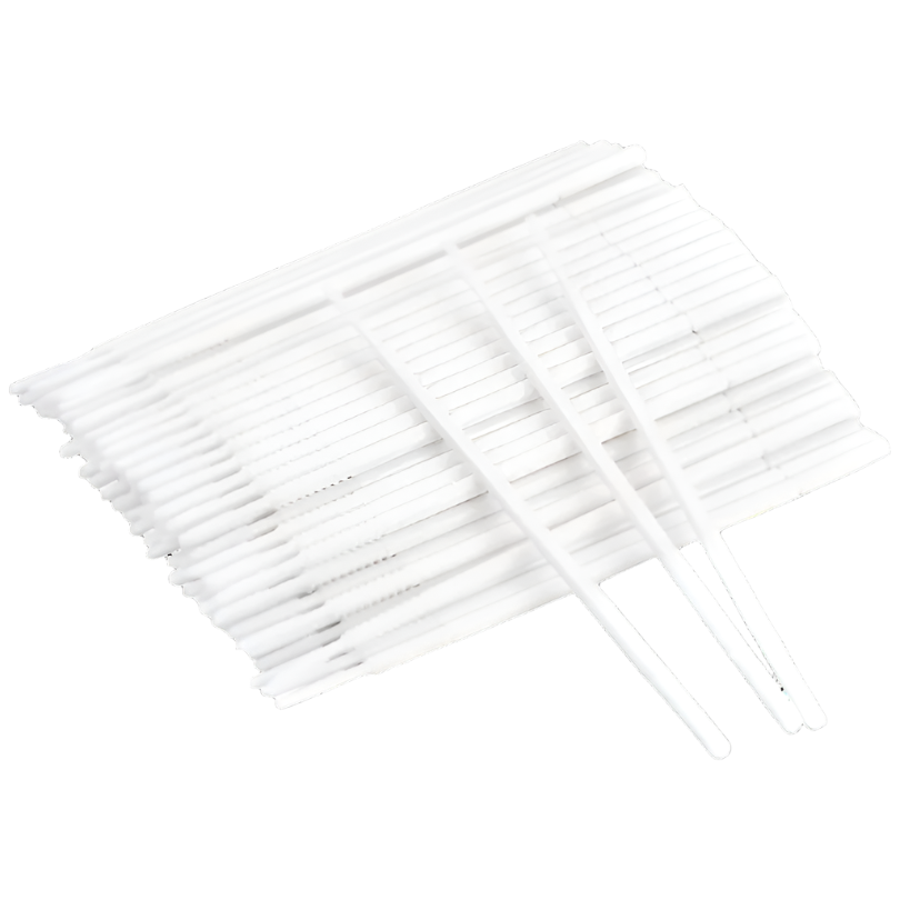 Micro Brushes Long Tip White - (100pcs)