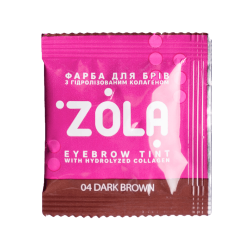 Zola Brow Dye 5ml Sachet - 04 Dark Brown