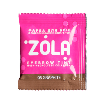 Zola Brow Dye 5ml Sachet Set - ALL Colours