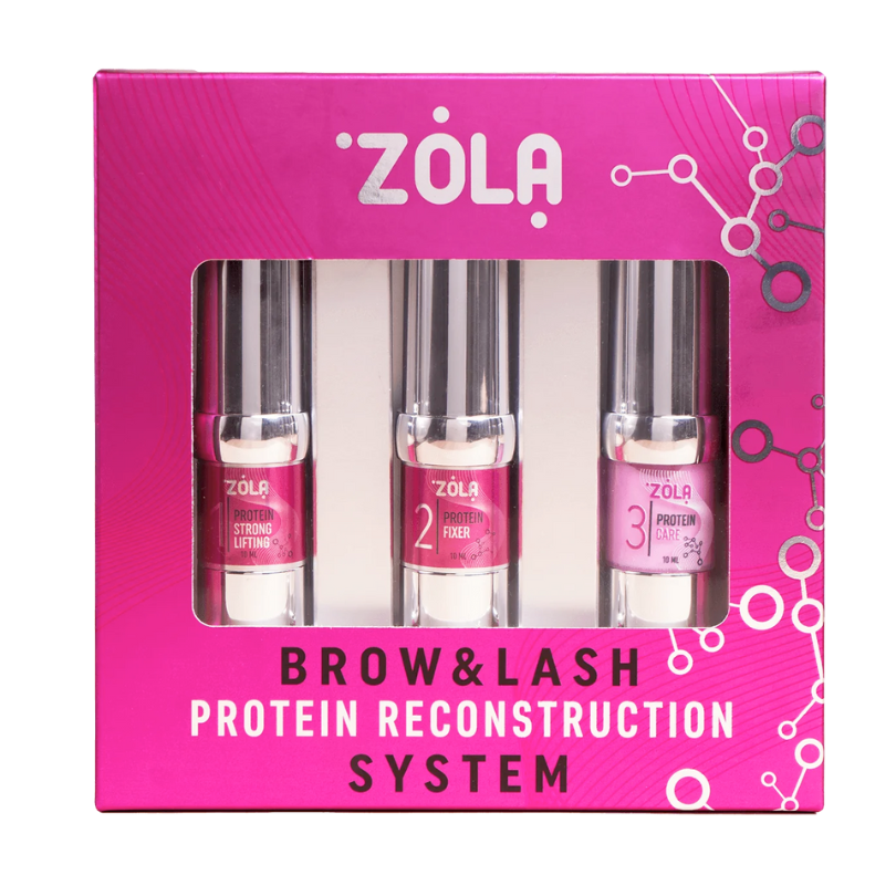 Zola Lash & Brow Lamination Protein Reconstruction System - All 3 Steps