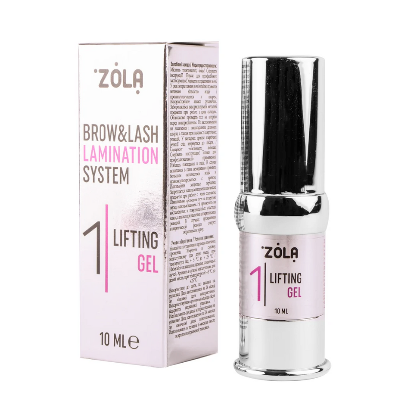 Zola Lash &amp; Brow Lamination System - Step 1 Lifting Gel 10ml